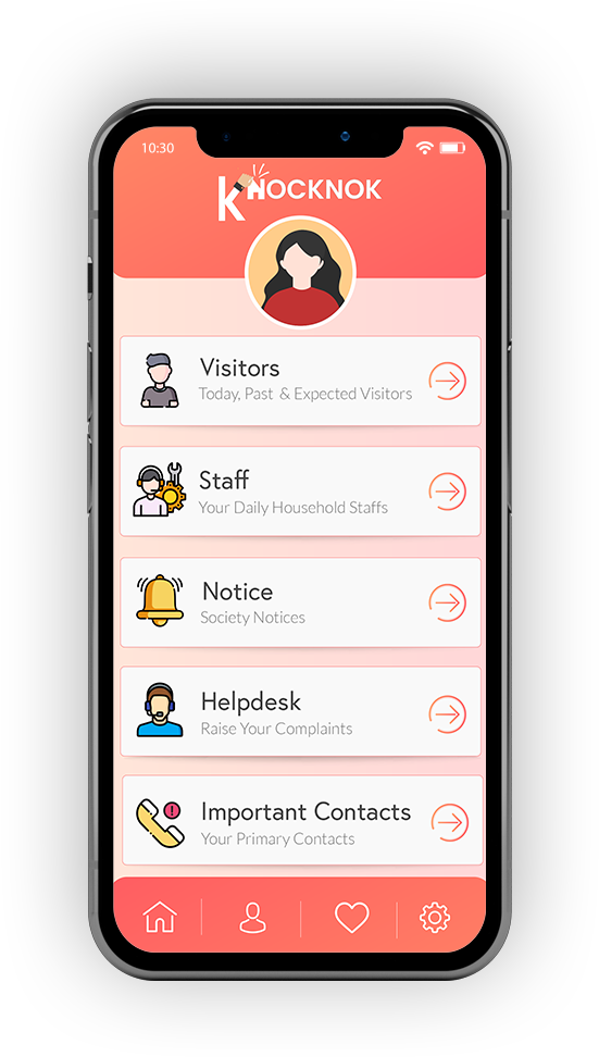 Knocknok App Screen 1